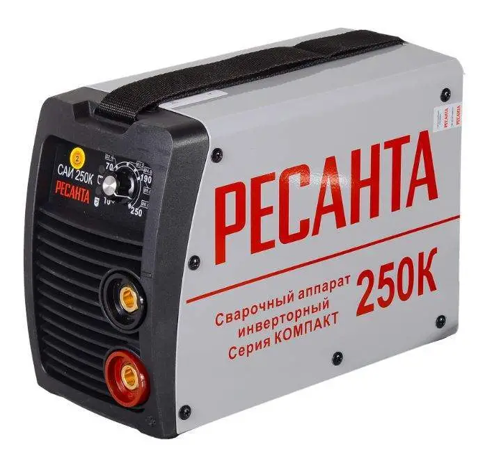 Аппарат сварочный инверторный Ресанта САИ 250К (компакт)
